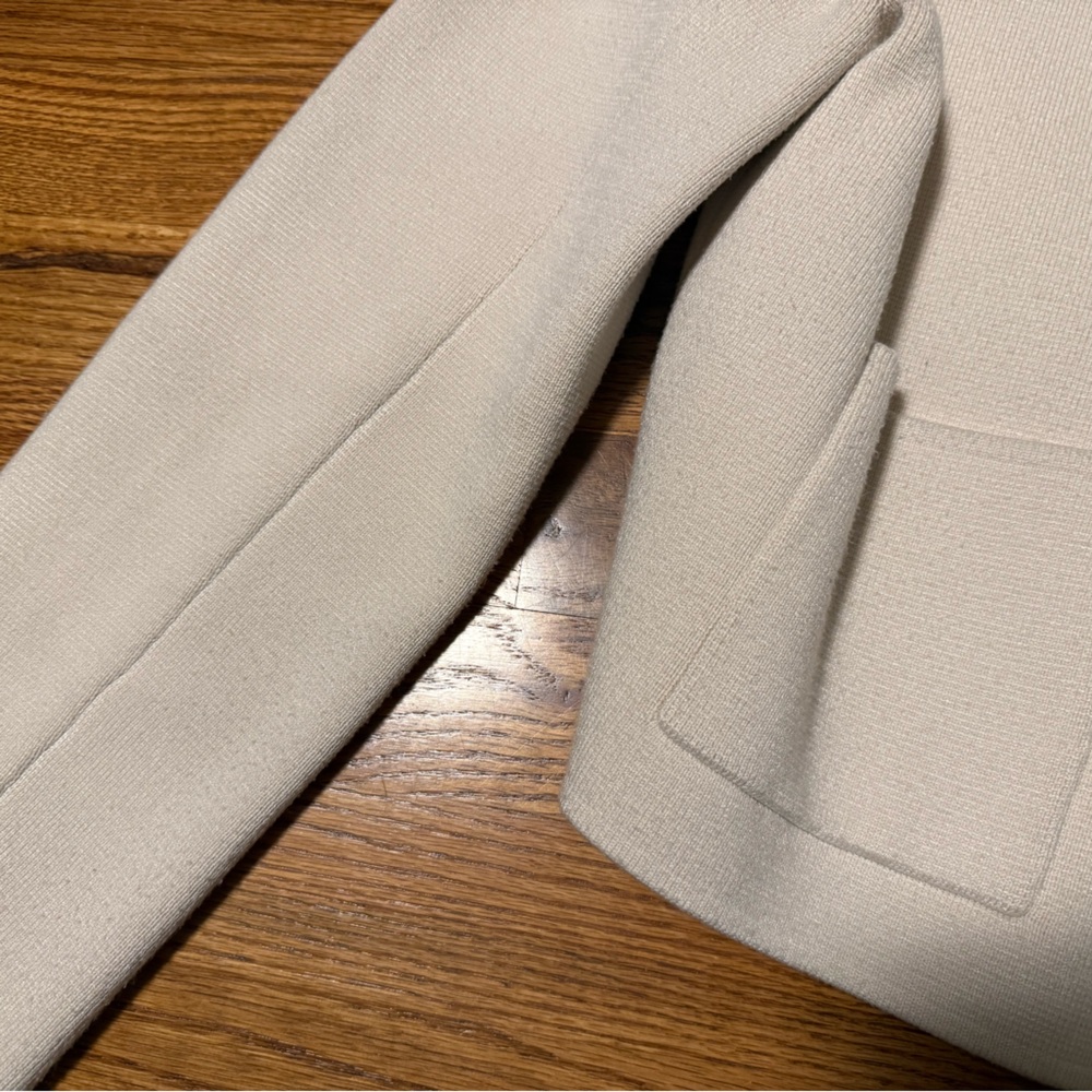 Aritzia Babaton Notable cardigan - matte pearl, M - Picture 3 of 9